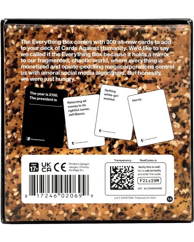 Παράρτημα επιτραπέζιου παιχνιδιού Cards Against Humanity - Everything Box - 2