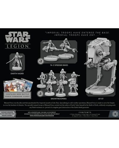 Επέκταση επιτραπέζιου παιχνιδιού Star Wars: Legion - Blizzard Force Starter Set - 2