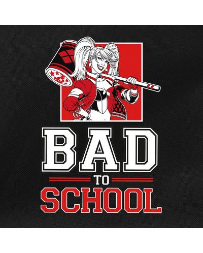Τσάντα πλάτης ABYstyle DC Comics: Batman - Harley Quinn (Bad to School) - 2