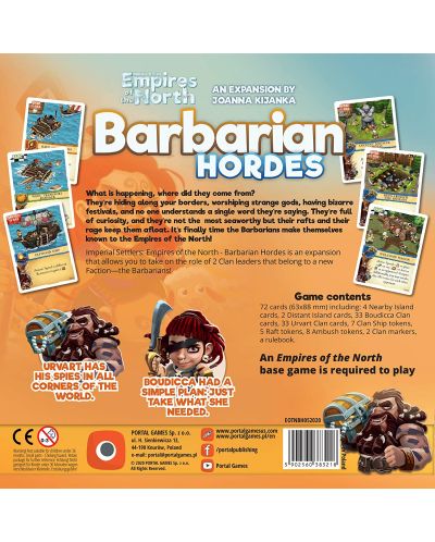 Επέκταση επιτραπέζιου παιχνιδιού Imperial Settlers: Empires of the North - Barbarian Hordes - 2