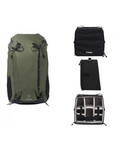 Τσάντα πλάτης  F-Stop - Ajna DuraDiamond, 37l, πράσινο +τσάντα φωτογραφικών μηχανών - 1