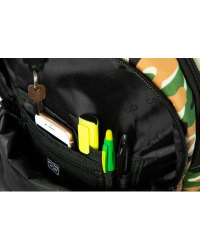 Σχολική τσάντα Cool Pack Bentley - Camo Desert Badges - 2