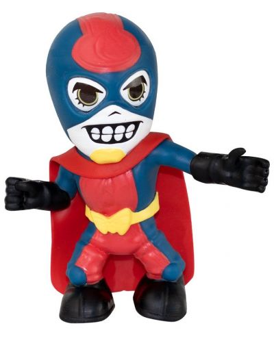 Ελαστικό παιχνίδι  Eolo Toys - Super Masked,Pepper Man,με ήχους - 3