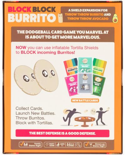 Επέκταση επιτραπέζιου παιχνιδιού Throw Throw Burrito: Block Block Burrito - 2