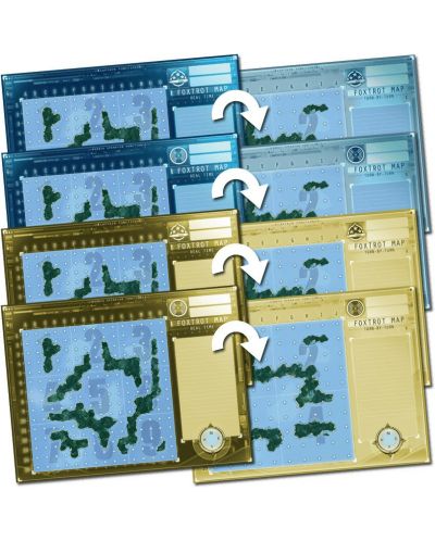 Επέκταση για Επιτραπέζιο παιχνίδι Captain Sonar: Foxtrot Map - 1