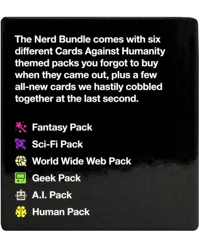 Παράρτημα επιτραπέζιου παιχνιδιού Cards Against Humanity - Nerd Bundle - 3