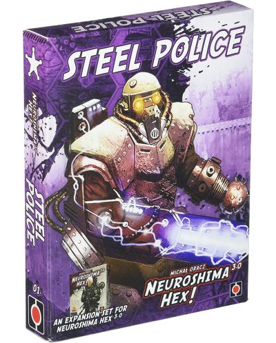 Επέκταση για Επιτραπέζιο παιχνίδι Neuroshima Hex 3.0: Steel Police - 1