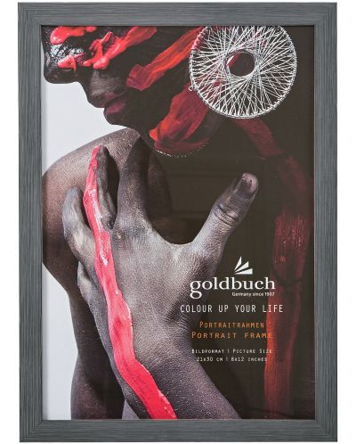Κορνίζα φωτογραφιών Goldbuch Colour Up - Σκούρο γκρι, 21 x 30 cm - 1