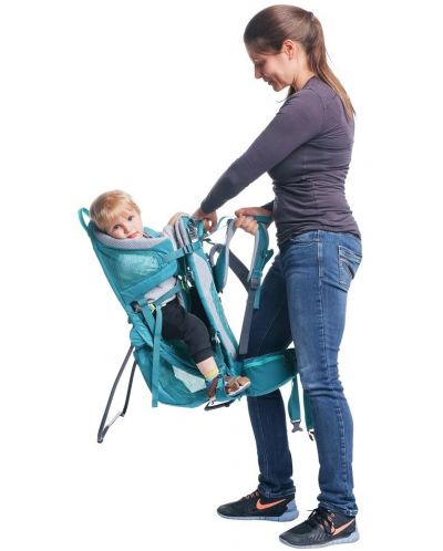 Σακίδιο μεταφοράς παιδιού Deuter - Kid Comfort Active SL, μπλε, 12 l, 2.65 kg - 5