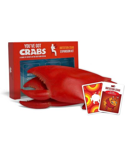 Παράρτημα για επιτραπέζιο παιχνίδι You've Got Crabs - Imitation Crab Expansion Kit - 1