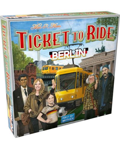 Επέκταση επιτραπέζιου παιχνιδιού Ticket to Ride - Berlin - 1