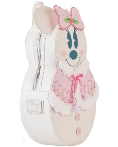 Σακίδιο πλάτης Loungefly Disney: Minnie Mouse - Pastel Figural Snowman - 2