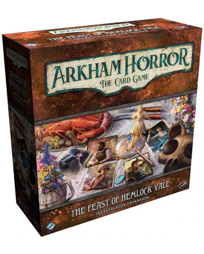 Επέκταση επιτραπέζιου παιχνιδιού  Arkham Horror: The Card Game - The Feast of Hemlock Vale - Investigator Expansion - 1