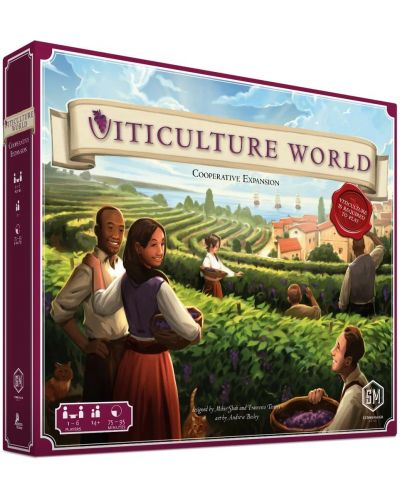 Επέκταση επιτραπέζιου παιχνιδιού Viticulture - Viticulture World: Cooperative Expansion - 1