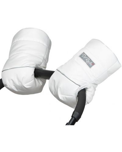 DoRechi Γάντια για καρότσι  με μαλλί προβάτου γενικής χρήσης,άσπρα - 1