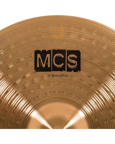 Ride cymbal Meinl - MCS20MR, 50cm, μπρονζέ - 4