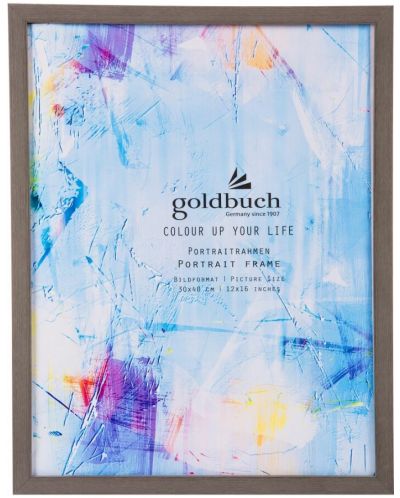 Κορνίζα φωτογραφιών Goldbuch Colour Up - Σκούρο γκρι, 30 x 40 cm - 1