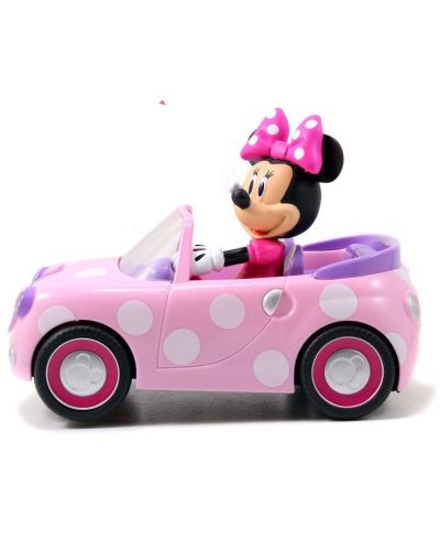 Τηλεκατευθυνόμενο αυτοκίνητο Jada Toys Disney - Minnie Mouse, με ειδώλιο - 3