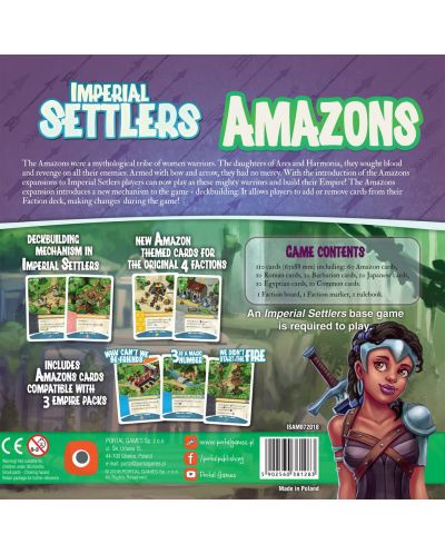Επέκταση για παιχνίδι με κάρτες Imperial Settlers - Amazons - 3