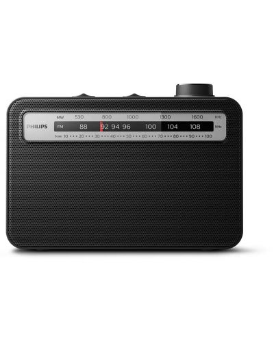 Ραδιόφωνο Philips - TAR2506/12, μαύρο - 1