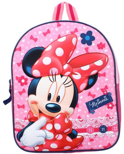 Τσάντα πλάτης για το νηπιαγωγείο Vadobag Minnie Mouse - Dotty about Dots, 3D - 1