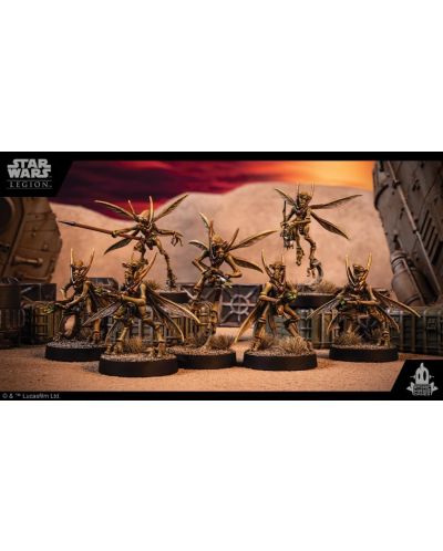 Επέκταση επιτραπέζιου παιχνιδιού Star Wars: Legion - Geonosian Warriors Expansion - 5