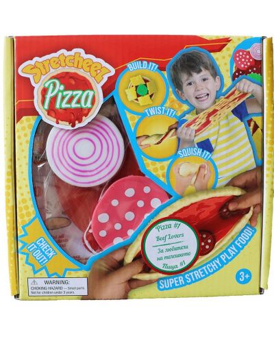 Ελαστικό παιχνίδι Stretcheez Pizza, vegetarian 2 - 1