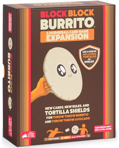 Επέκταση επιτραπέζιου παιχνιδιού Throw Throw Burrito: Block Block Burrito - 1