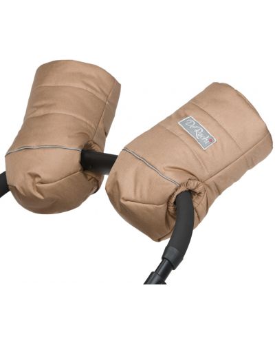 DoRechi Γάντια καροτσιού γενικής χρήσης με μαλλί προβάτου Μπεζ - 1