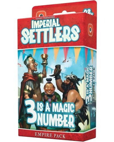 Επέκταση για παιχνίδι με κάρτες Imperial Settlers: 3 Is A Magic Number - Empire Pack - 1