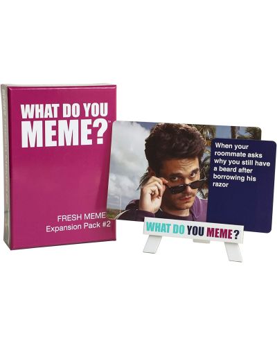 Επέκταση επιτραπέζιου παιχνιδιού What Do You Meme? Fresh Memes Expansion Pack 2 - 6
