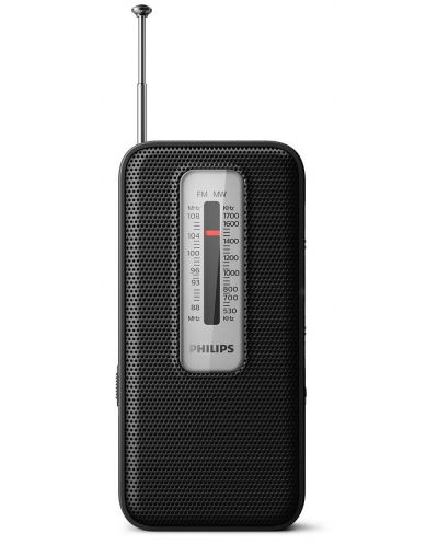 Ράδιο Philips - TAR1506/00, μαύρο - 1