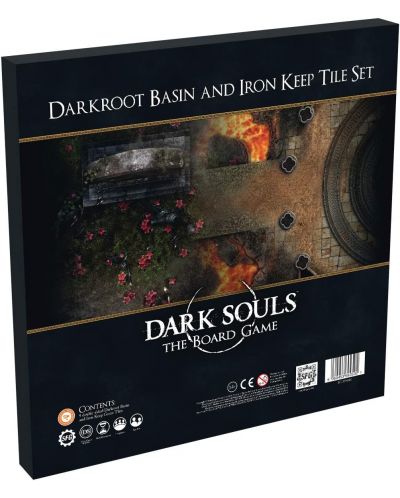 Επέκταση επιτραπέζιου παιχνιδιού Dark Souls: The Board Game - Darkroot Basin and Iron Keep Tile Set - 1