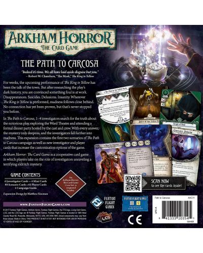 Επέκταση επιτραπέζιου παιχνιδιού Arkham Horror LCG: Path to Carcosa Deluxe Expansion - 2
