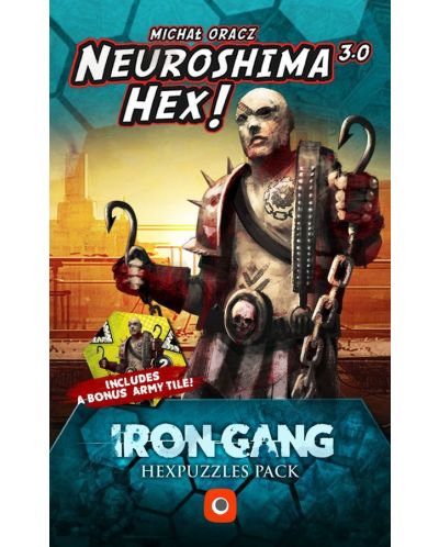 Επέκταση για Επιτραπέζιο παιχνίδι Neuroshima HEX 3.0 - Iron Gang Hexpuzzles Pack - 1