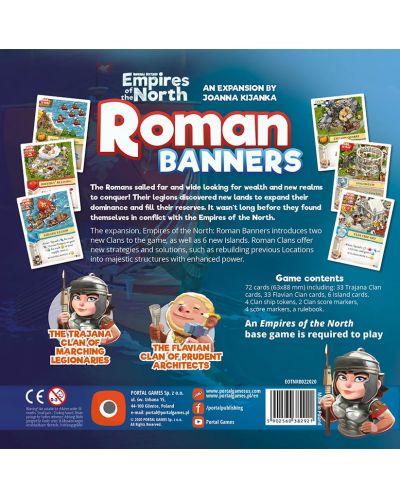 Επέκταση επιτραπέζιου παιχνιδιού Imperial Settlers: Empires of the North - Roman Banners - 2
