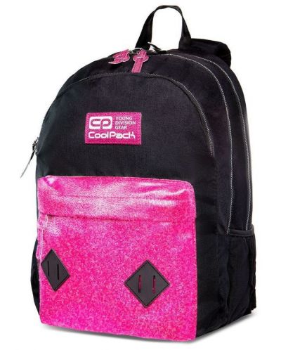 Σχολική τσάντα Cool Pack Hippie - Pink Glitter - 1