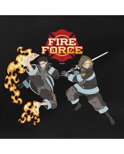 Τσάντα πλάτης ABYstyle Animation: Fire Force - Shinra & Arthur	 - 2