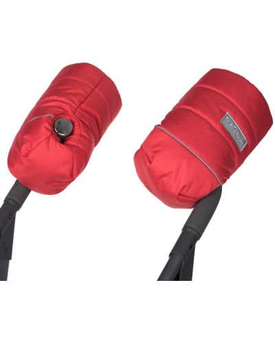 DoRechi Γάντια για καρότσι  με μαλλί προβάτου γενικής χρήσης,κόκκινα - 3