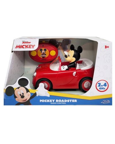 Τηλεκατευθυνόμενο αυτοκίνητο Jada Toys Disney - Μίκυ Μάους, με ειδώλιο - 2