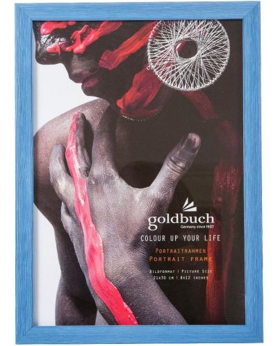 Κορνίζα φωτογραφιών Goldbuch Colour Up -Μπλε, 21 x 30 εκ - 1
