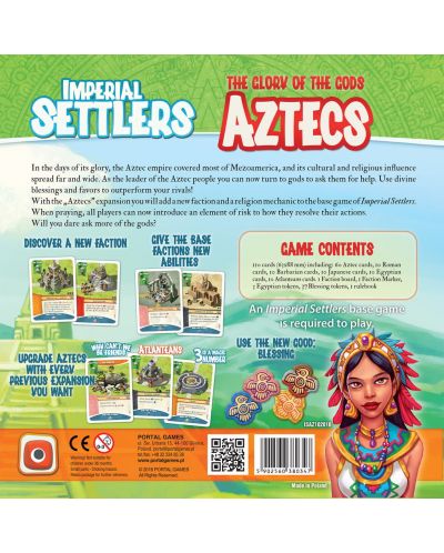 Επέκταση για παιχνίδι με κάρτες Imperial Settlers - Aztecs - 3