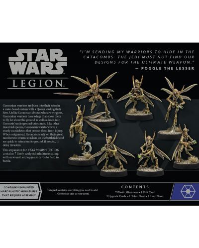 Επέκταση επιτραπέζιου παιχνιδιού Star Wars: Legion - Geonosian Warriors Expansion - 2