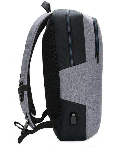 Τσάντα πλάτης XD-design Arata 15“, γκρί - 4