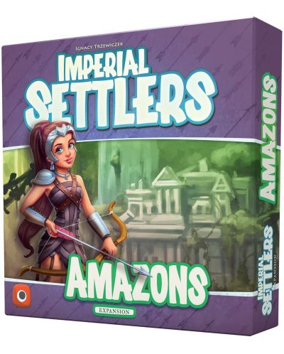 Επέκταση για παιχνίδι με κάρτες Imperial Settlers - Amazons - 1