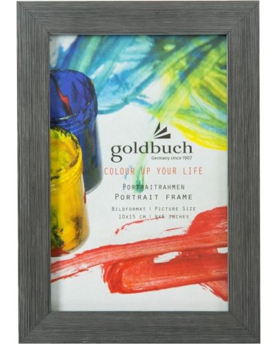 Κορνίζα φωτογραφιών Goldbuch Colour Up - Σκούρο γκρι, 10 x 15 cm - 1