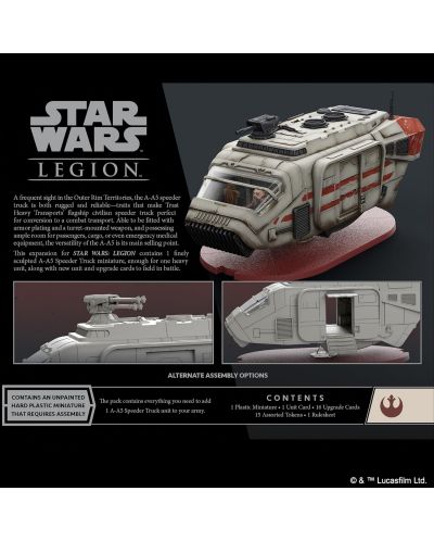 Επέκταση επιτραπέζιου παιχνιδιού Star Wars: Legion - A-A5 Speeder Truck - 2