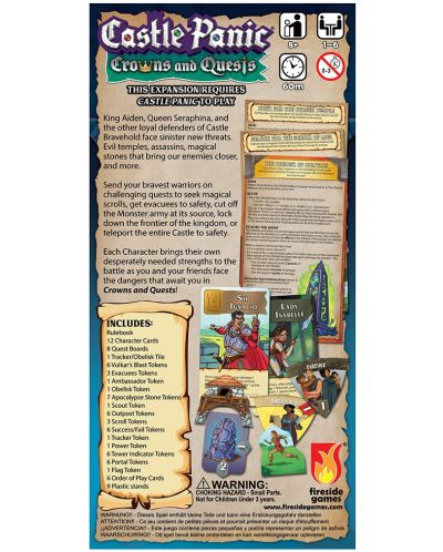 Επέκταση επιτραπέζιου παιχνιδιού  Castle Panic: Crowns and Quests - 3