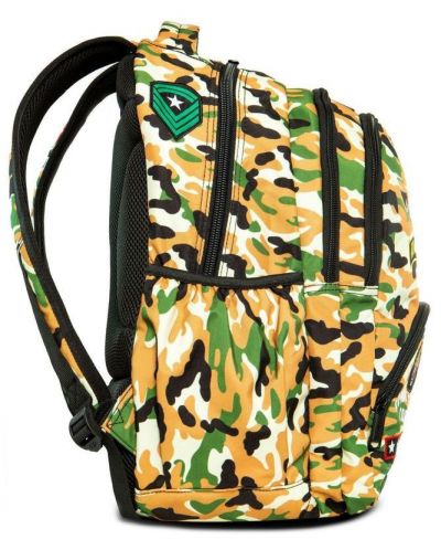 Σχολική τσάντα Cool Pack Bentley - Camo Desert Badges - 5