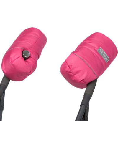 DoRechi Γάντια για καρότσι  με μαλλί προβάτου γενικής χρήσης,ροζ - 3